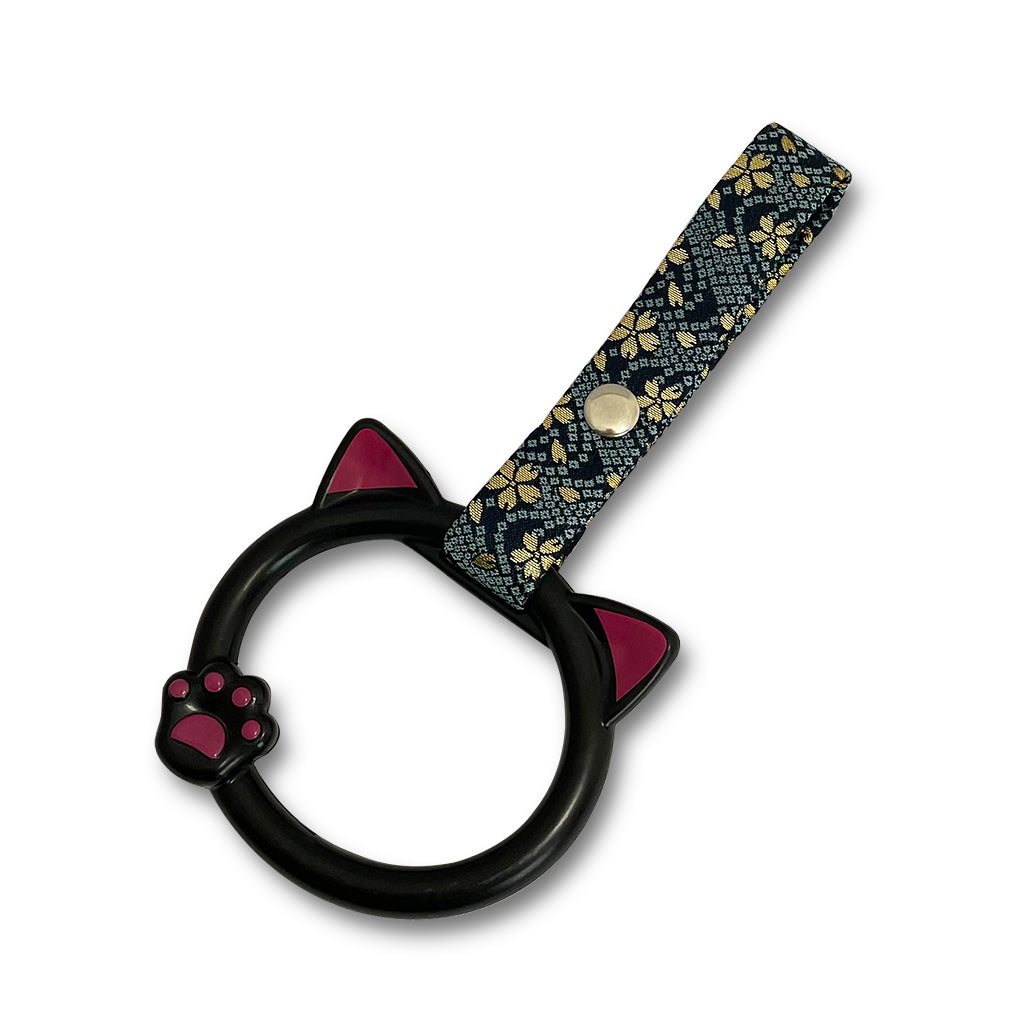西陣桜 ネイビー (黒猫)