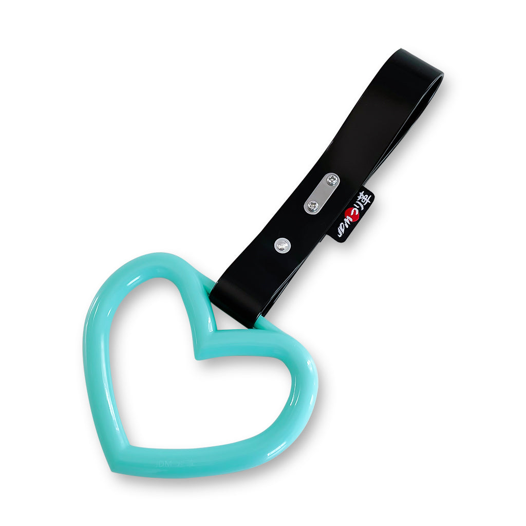 ハート ティファニーブルー (黒ストラップ)