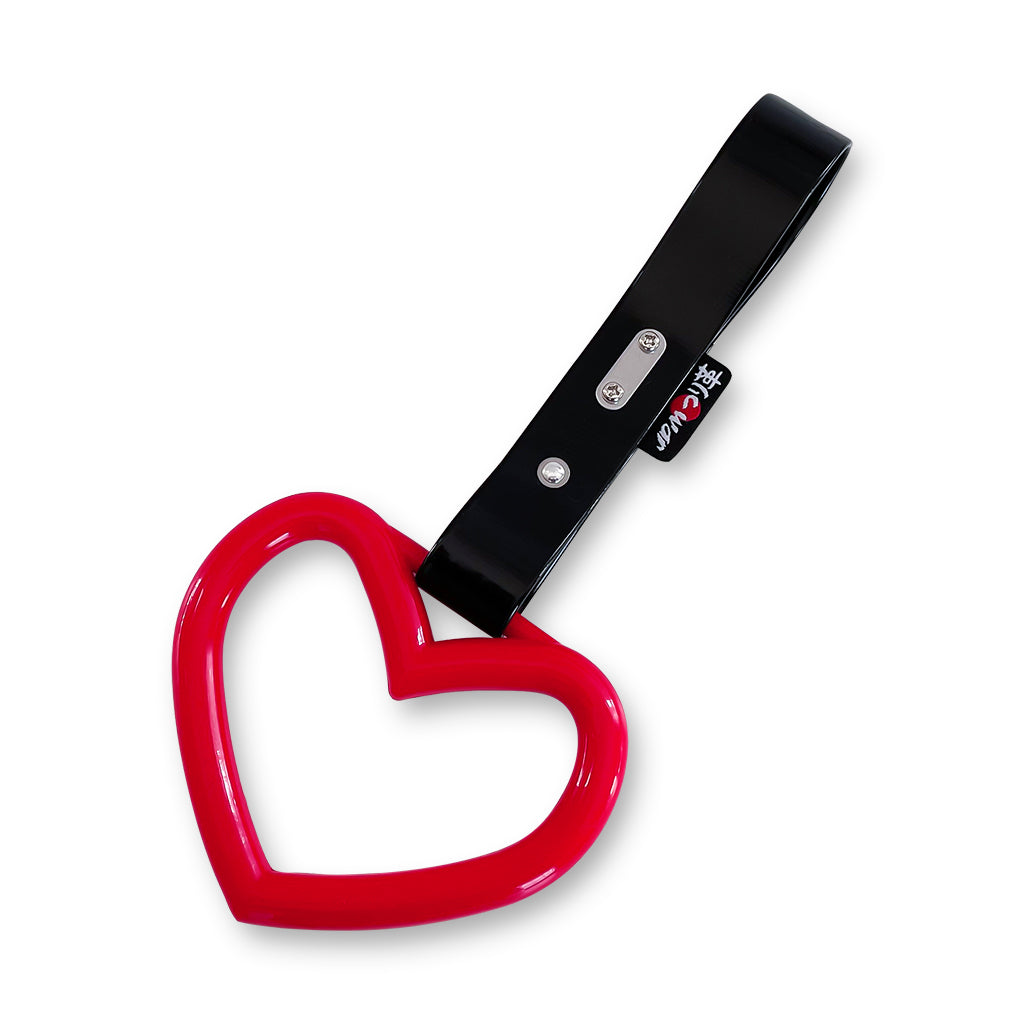 ハート レッド (黒ストラップ)