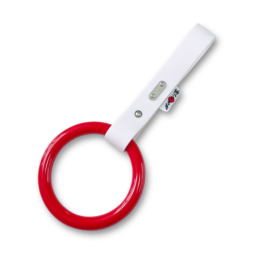 クラシック つり革 レッド