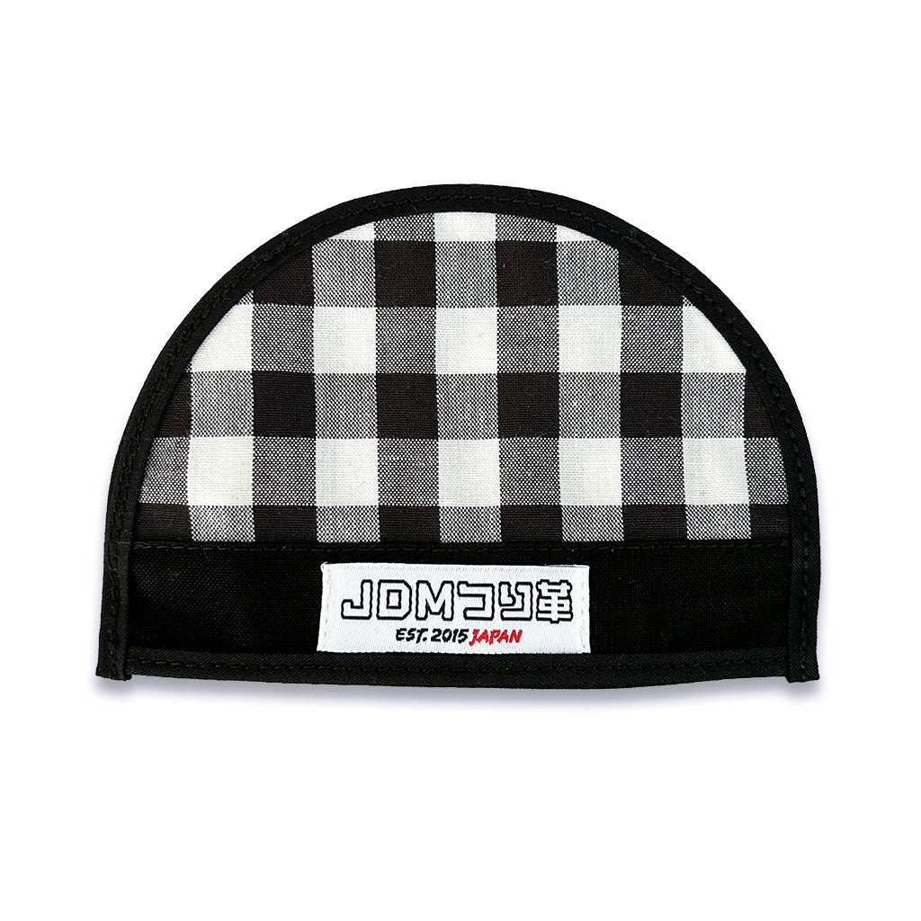 レトロチェック柄 つり革スカート