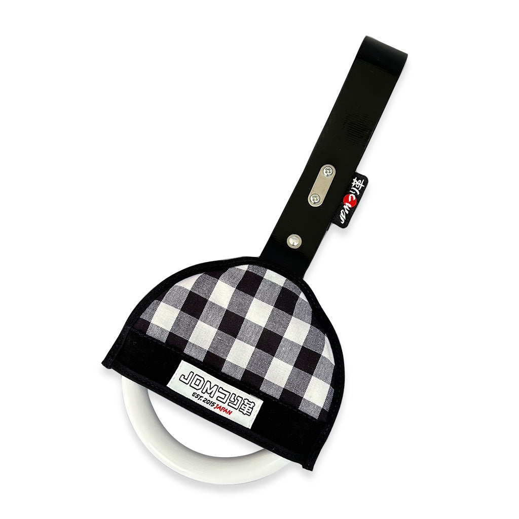 レトロチェック柄 つり革スカート