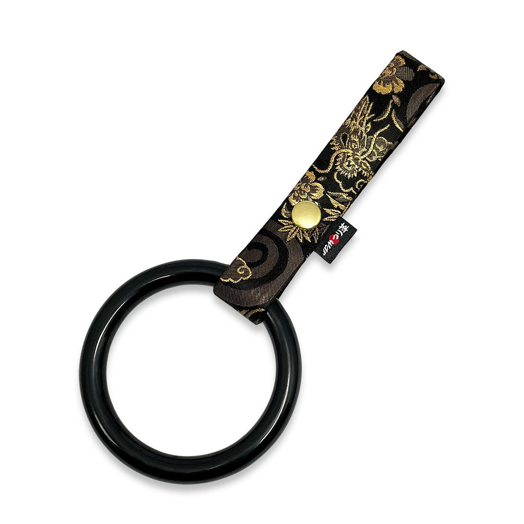 虎と龍 ゴールド (黒リング)