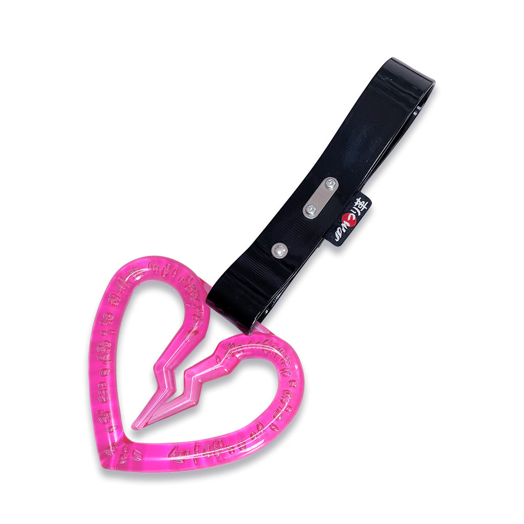 ブロークンハート バブルピンク (黒ストラップ)