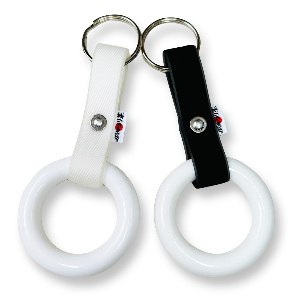 ミニつり革 キーホルダー (ホワイト)