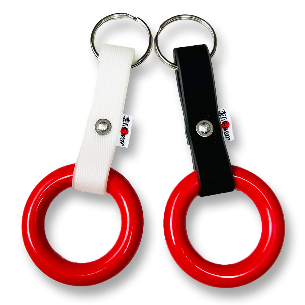 ミニつり革 キーホルダー (レッド)