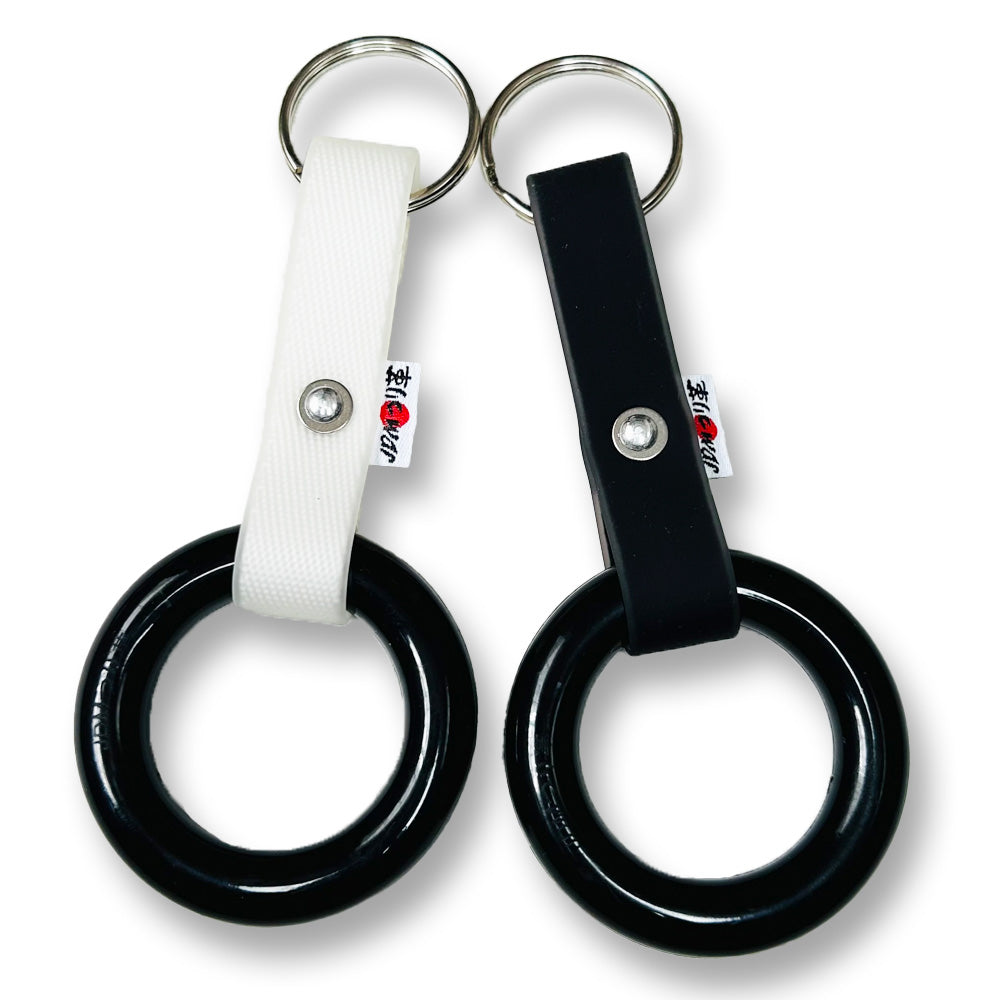 ミニつり革 キーホルダー (ブラック)