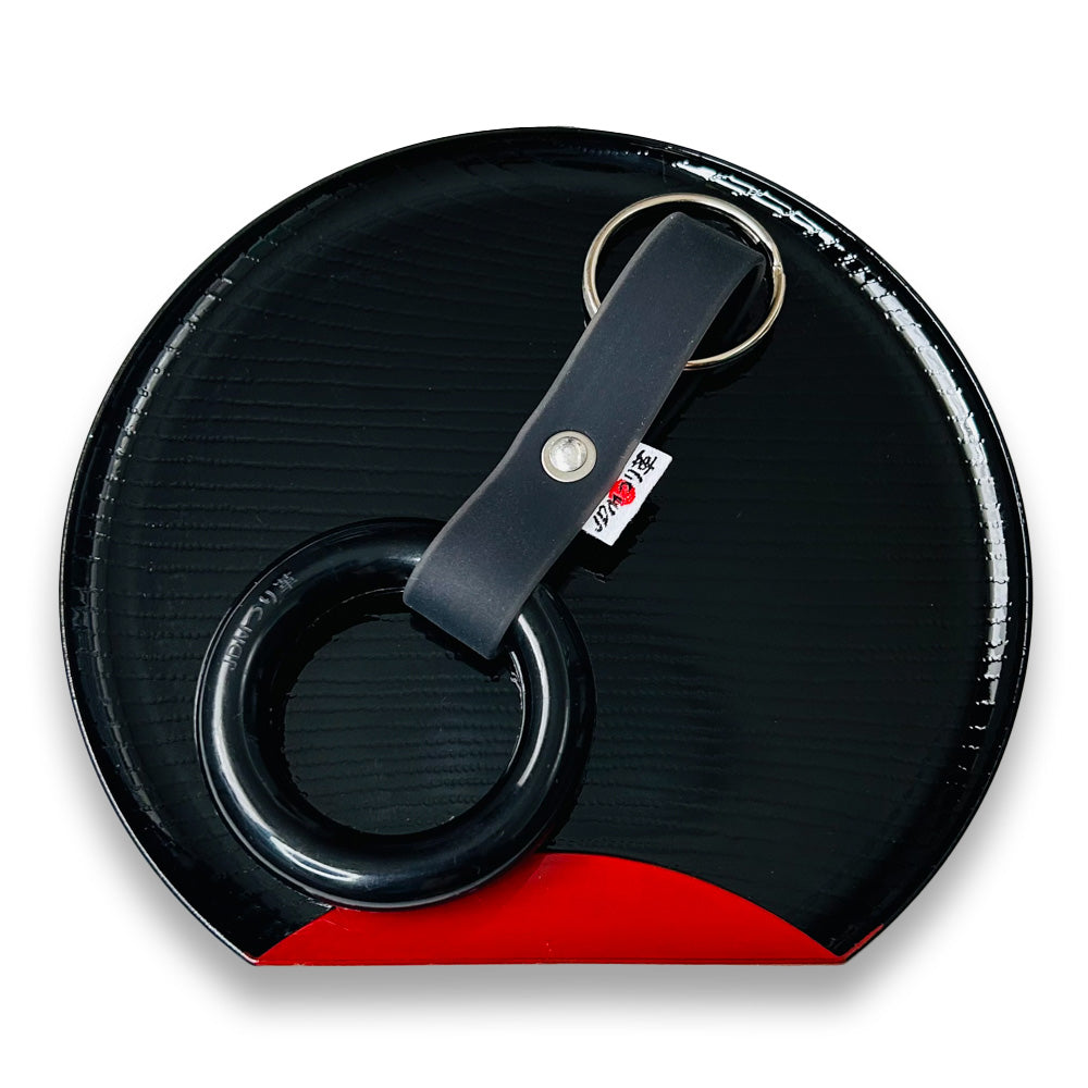 ミニつり革 キーホルダー (ブラック)