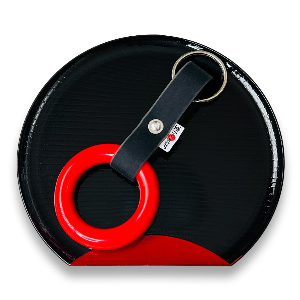 ミニつり革 キーホルダー (レッド)