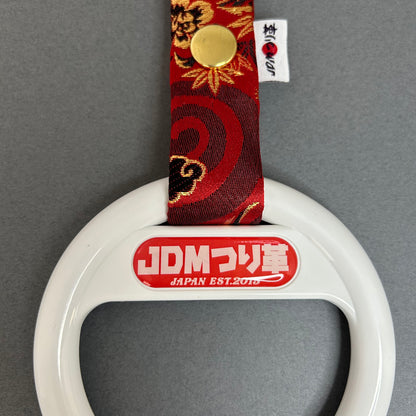 虎と龍 レッド【JDMつり革】