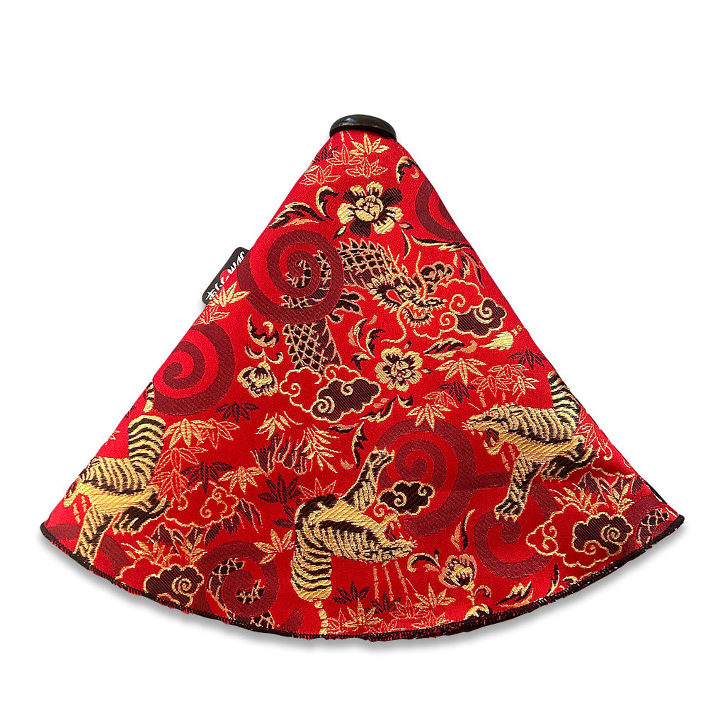 虎と龍 レッド シフトブーツ