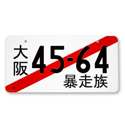 仮ナンバー 4564【信号無視】